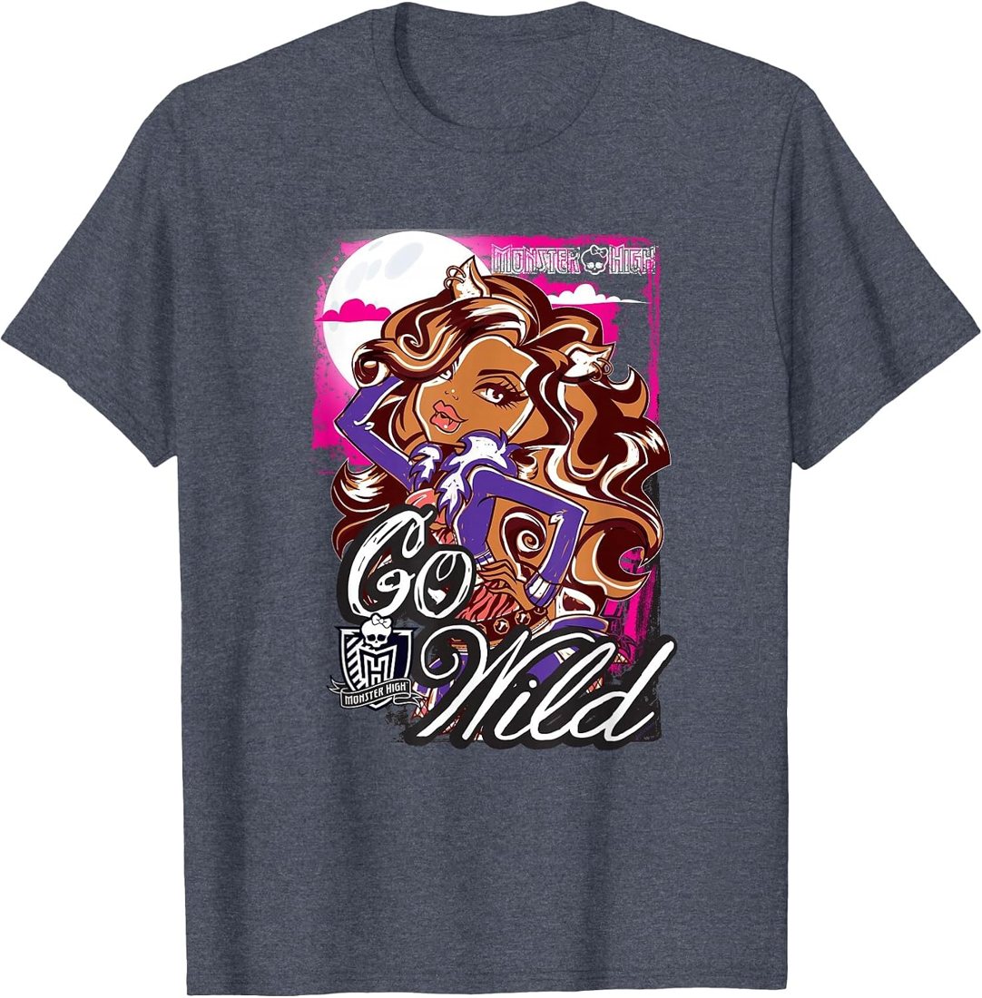 Clawdeen Go Wild Alumni Tee view 4