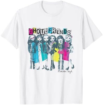 Ghoulfriends Monster High characters graphic t-shirt
