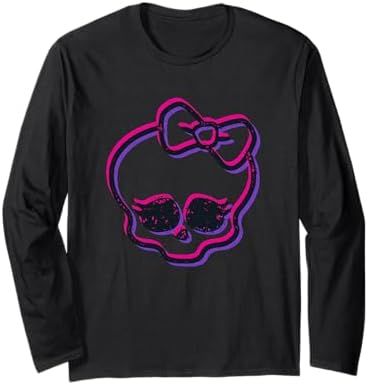 Monster High Skullette logo long sleeve t-shirt