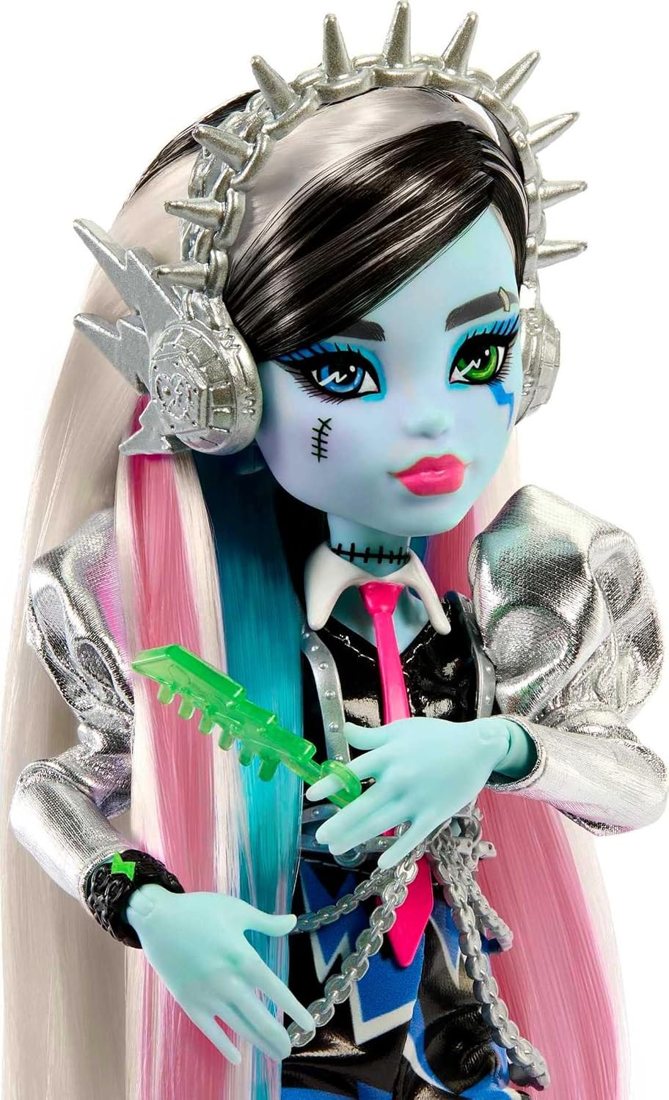 Amped Up Frankie Stein Rockstar Doll view 4