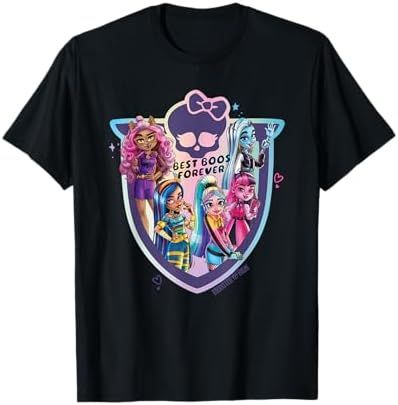 Best Boos Forever friendship pun Monster High t-shirt