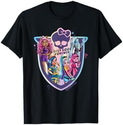 Best Boos Forever friendship pun Monster High t-shirt