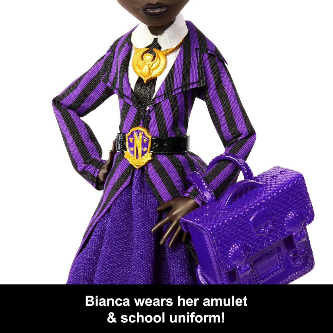 Bianca Barclay Doll from Wednesday view 3