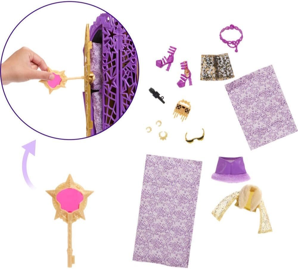Clawdeen Wolf Hauntlywood Mysteries Closet Set view 6