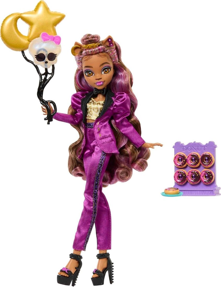 Clawdeen Wolf Monster Ball Party Doll view 5
