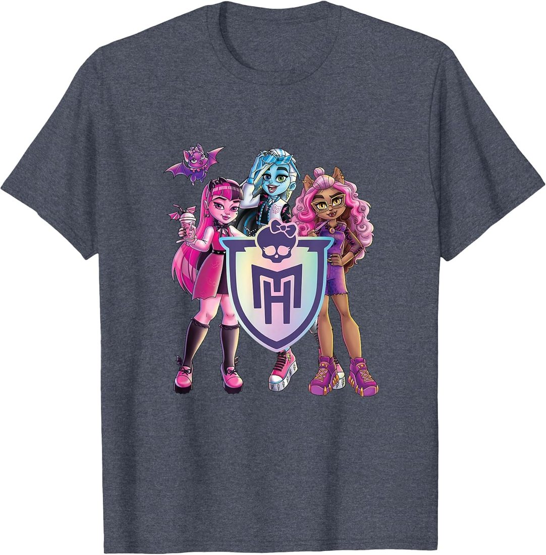 Draculaura, Frankie and Clawdeen Trio Tee view 4