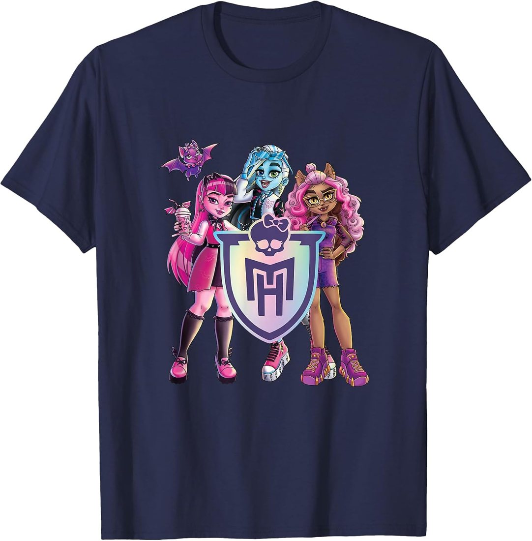 Draculaura, Frankie and Clawdeen Trio Tee view 5