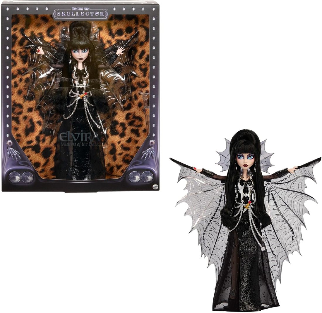 Elvira Mistress of the Dark Skullector Doll view 2