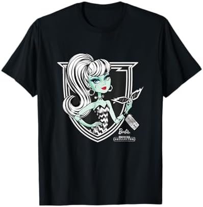 Frankie Stein Monster High x Barbie crossover graphic t-shirt