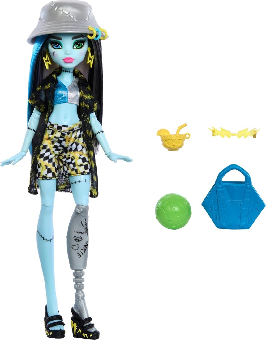 Frankie Stein Scare-adise Island Beach Doll view 2
