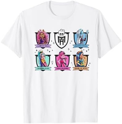 Get Ready Ghouls slogan Monster High printed t-shirt