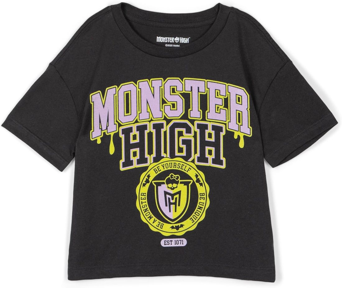 Boxy Graphic T-Shirt for Girls view 2