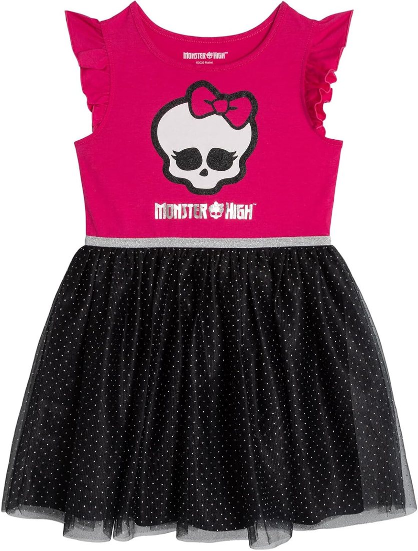 Logo Tutu Tulle Dress for Girls view 2