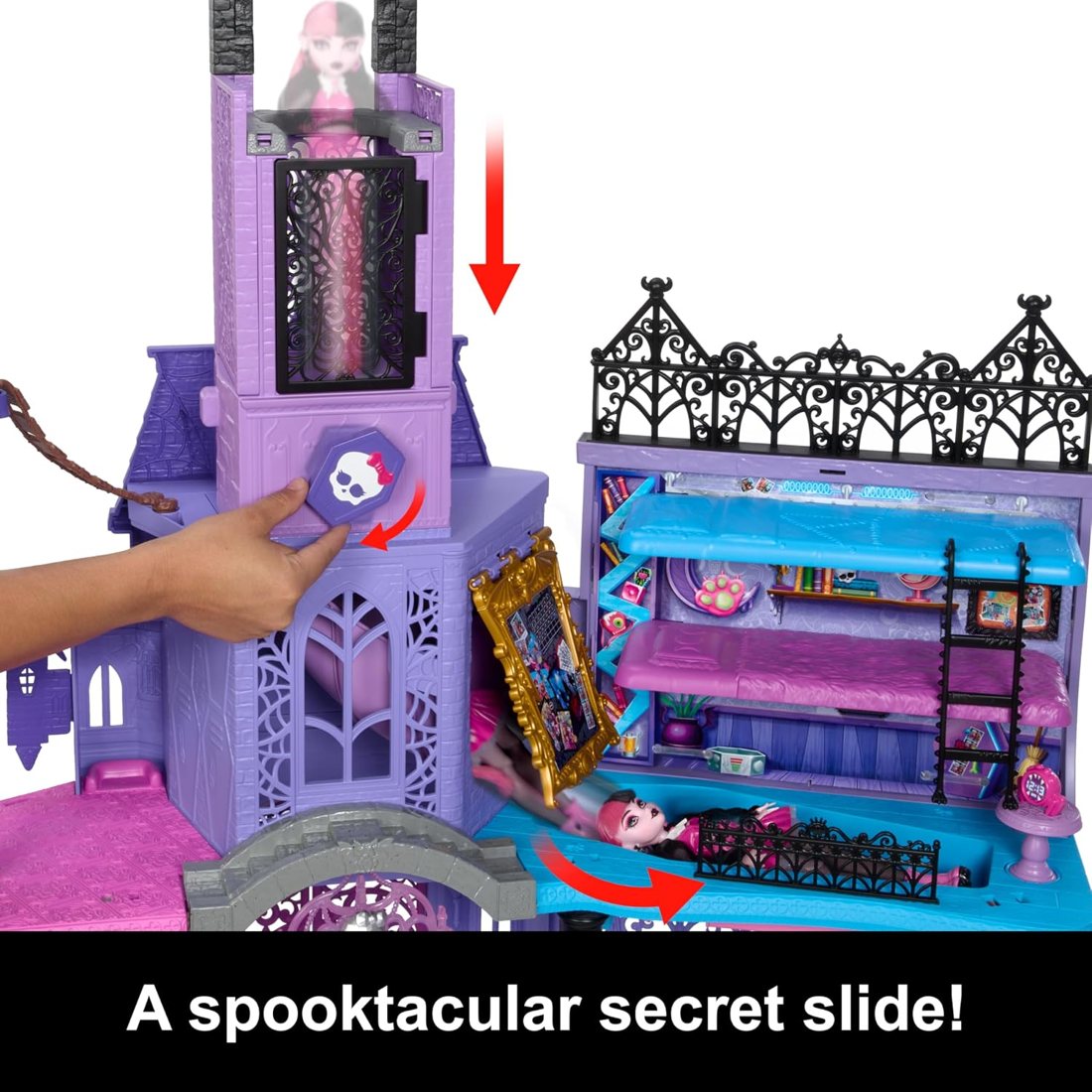 Haunted High School Playset view 4