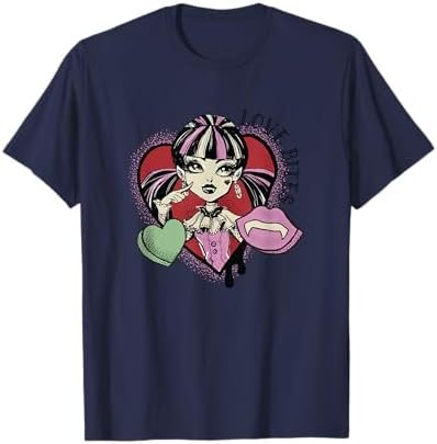 Love Bites Monster Romance slogan Monster High tee