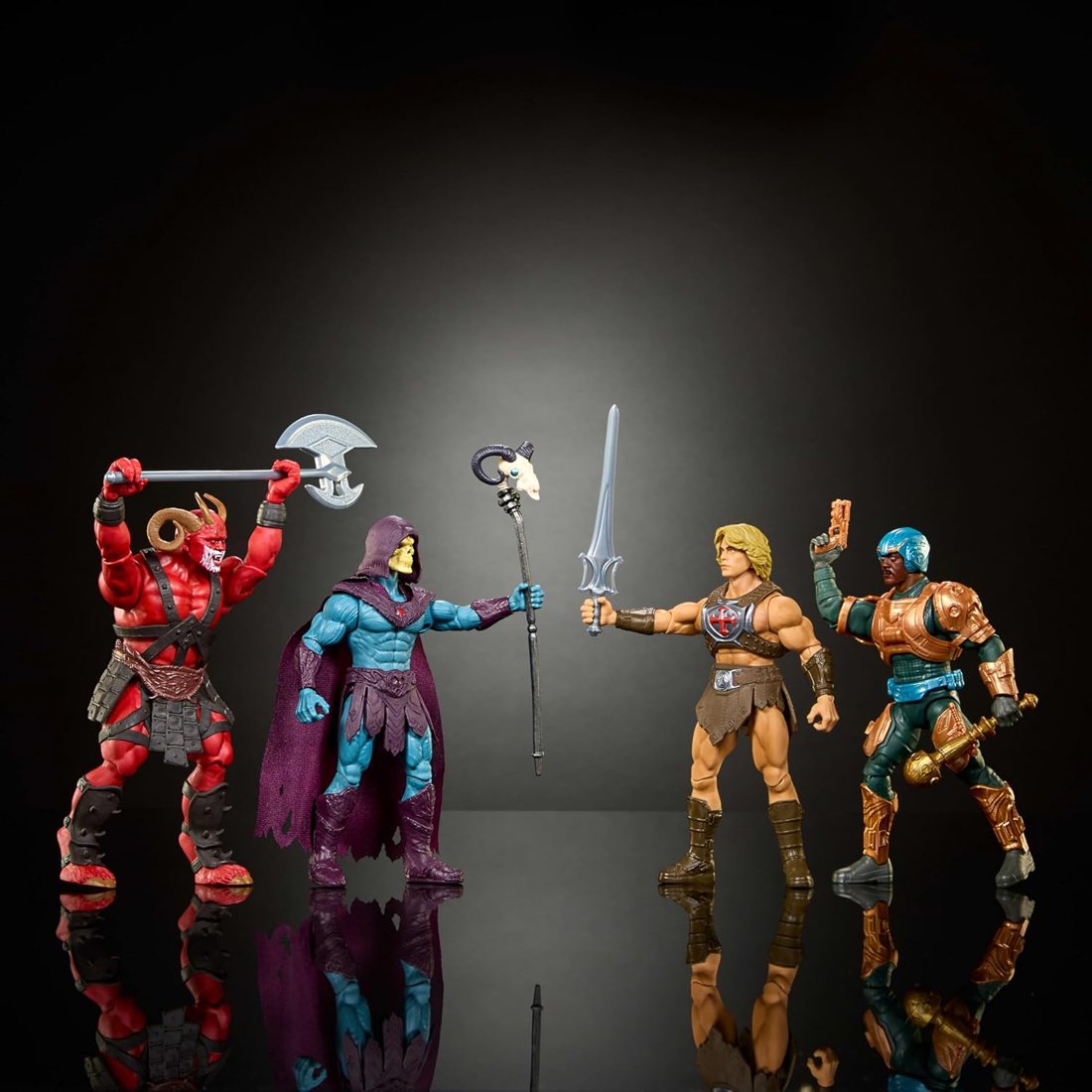 He-Man, Skeletor, Man-at-Arms, Goat Man 4-Pack view 4