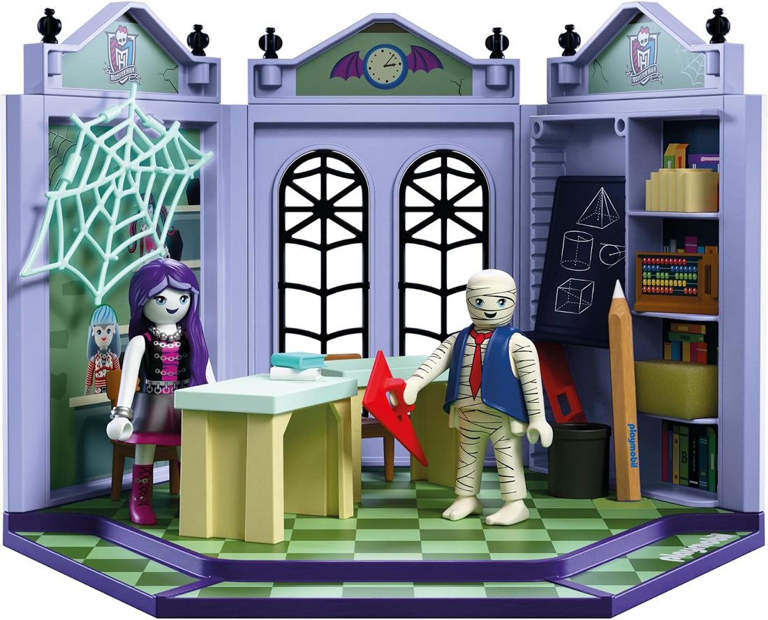 Playmobil Classroom with Mr. Mummy view 2