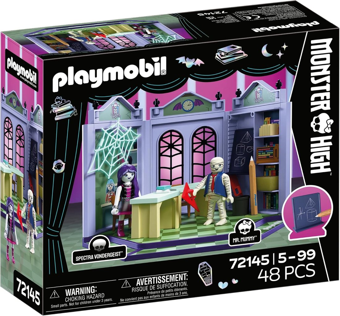 Playmobil Classroom with Mr. Mummy view 6