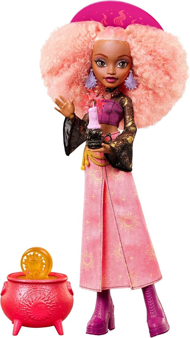 Rae Lumina Moonspell Magic Sun Witch Doll view 2