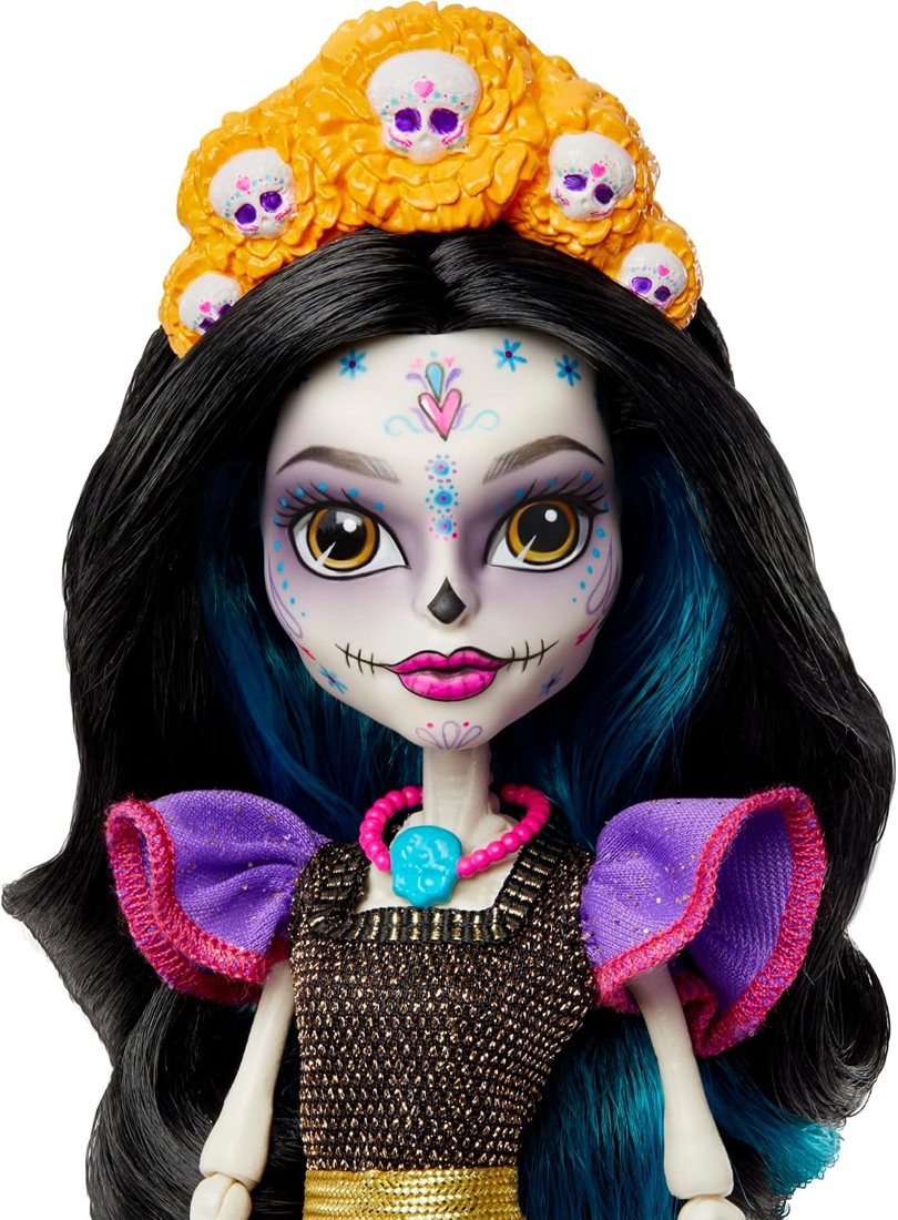 Skelita Calaveras Dia De Muertos Doll view 3