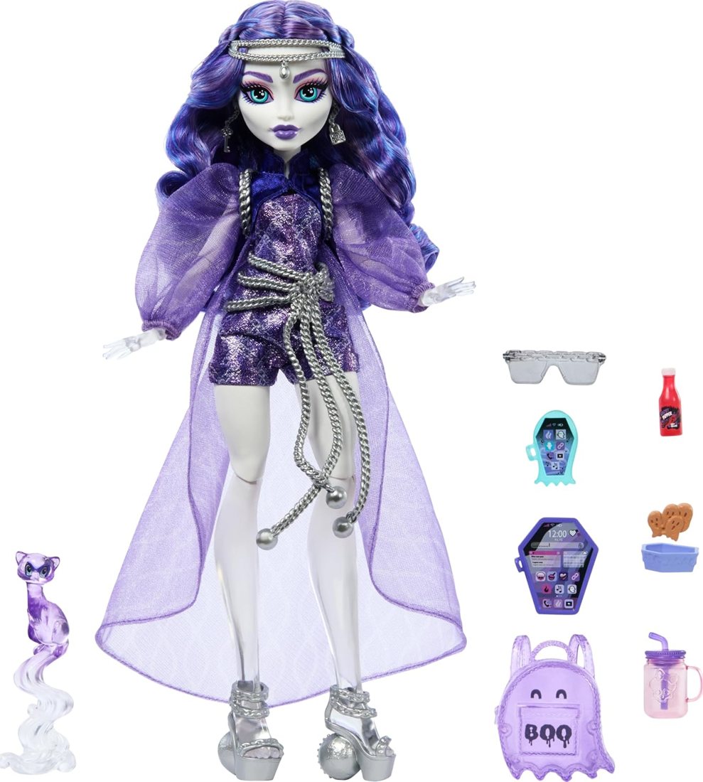 Spectra Vondergeist Doll with Pet Ferret view 2